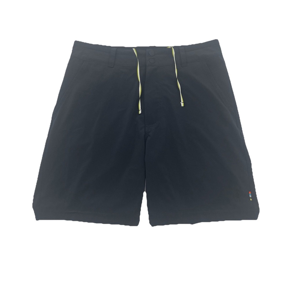 Smartwool Board Shorts Men's Size Small Black Performance Stretch Beach Outdoors